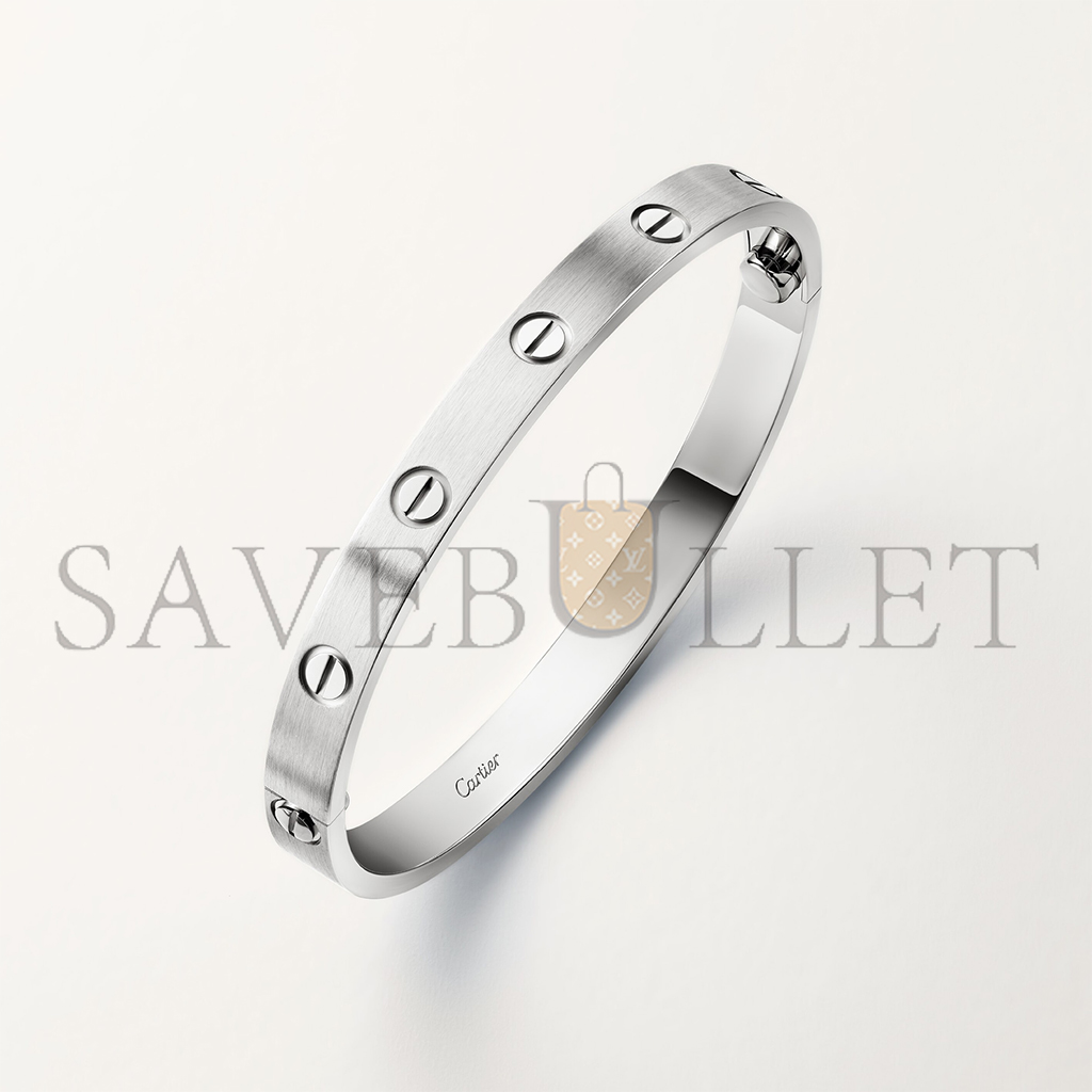 CARTIER LOVE BRACELET, CLASSIC MODEL, BRUSHED B6077117